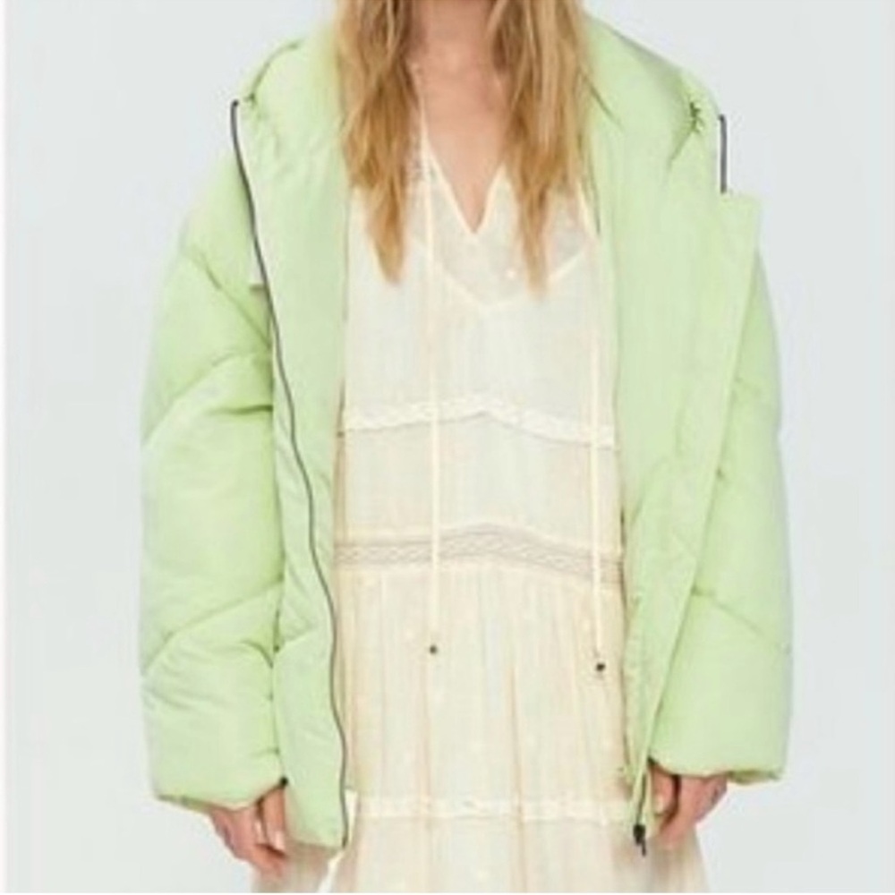 Free People Hooded Puffer Hailey Jacket - Picture 11 of 11